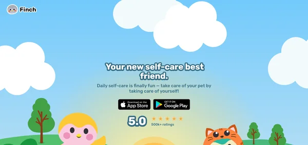 Finch: Self Care Widget Pet